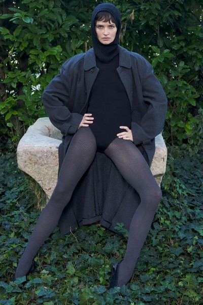 Trasparenze - Panty de invierno cálidas de canalé con lana
