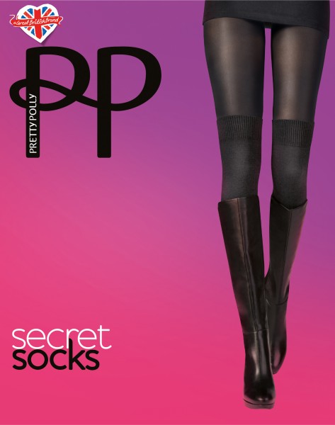 Pretty Polly Secret Socks Panty