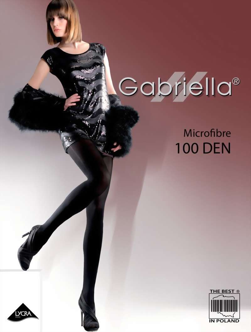 Gabriella - Classic opaque tights Microfibre 100 den