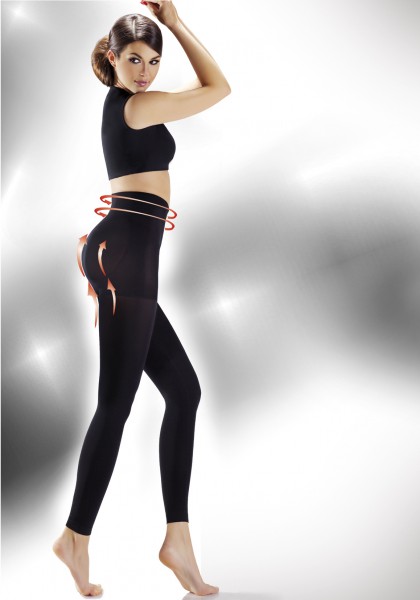 Annes - 90 denier opaque body-shaping leggings Push-Up