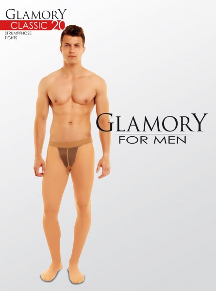 Glamory Classic - 20 denier sheer matt tights for men
