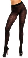 Glamory - 70 denier opaque plus size tights with diamond pattern and matt effect Glamory - 70 denier opaque plus size tights with diamond pattern and matt effect