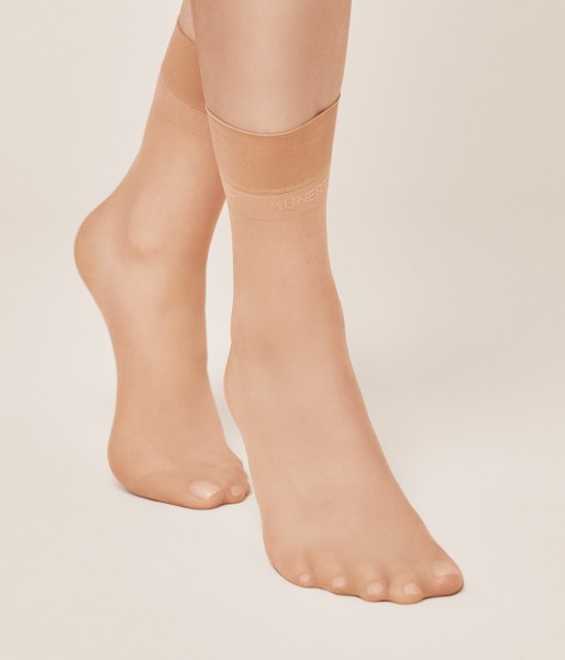 Kunert Mystique 20 - Calcetines tobilleros transparentes mate
