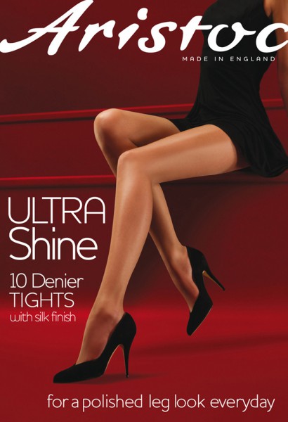 Aristoc Ultra Shine 10 - Panty transparent con brillo
