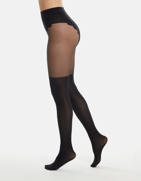 Cette - panty efecto bucanera con elegante panty tanga